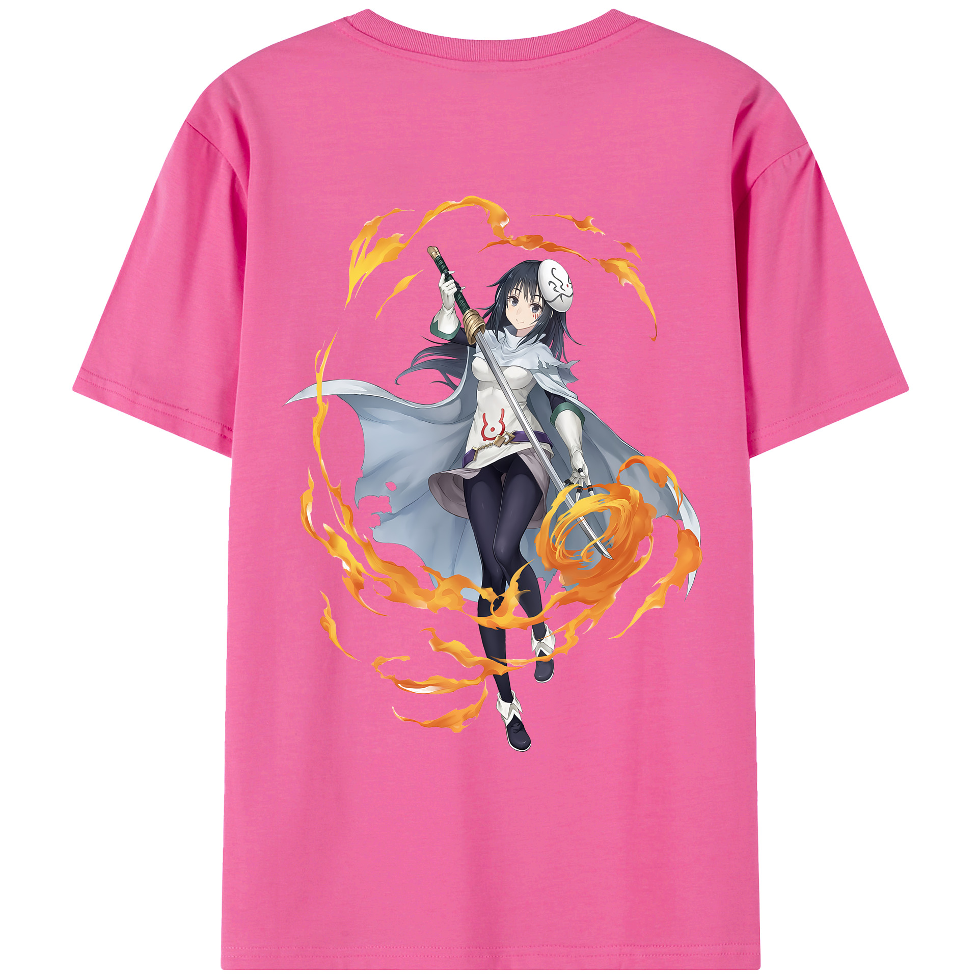 （画像用） 転スラ Regarding Reincarnated to Slime レディース半袖Tシャツ(バックプリント)